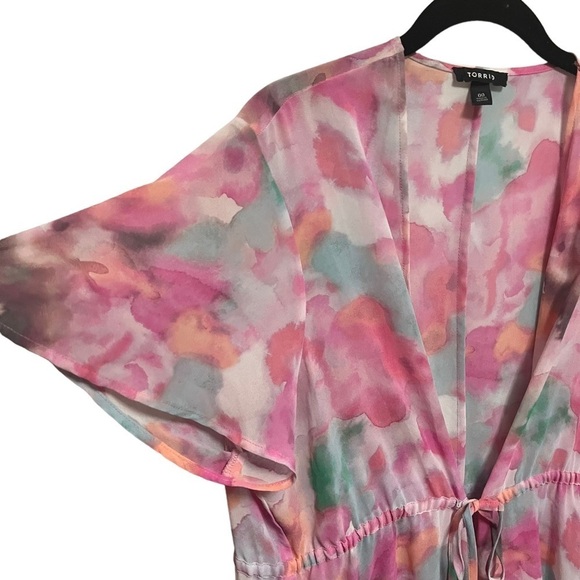 Torrid Textured Chiffon Kimono - Picture 6 of 11